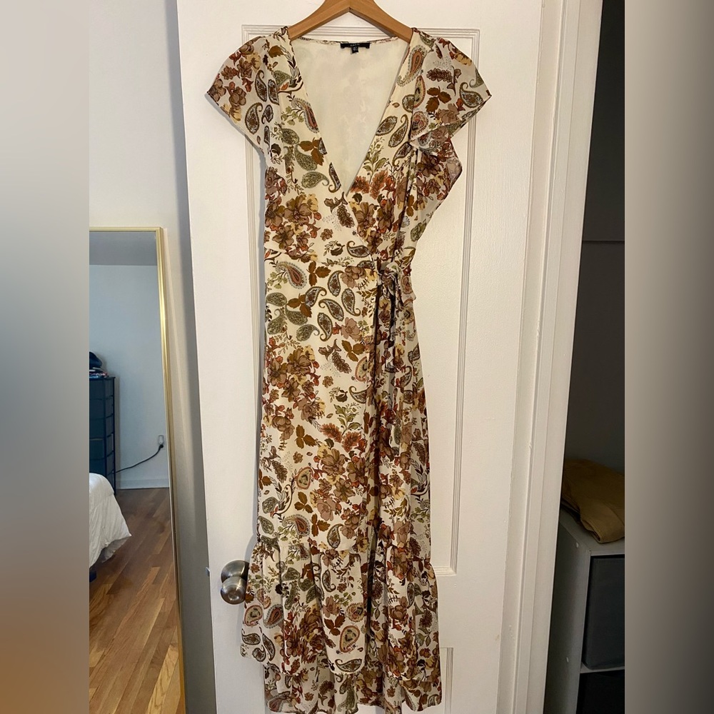 midi floral dress